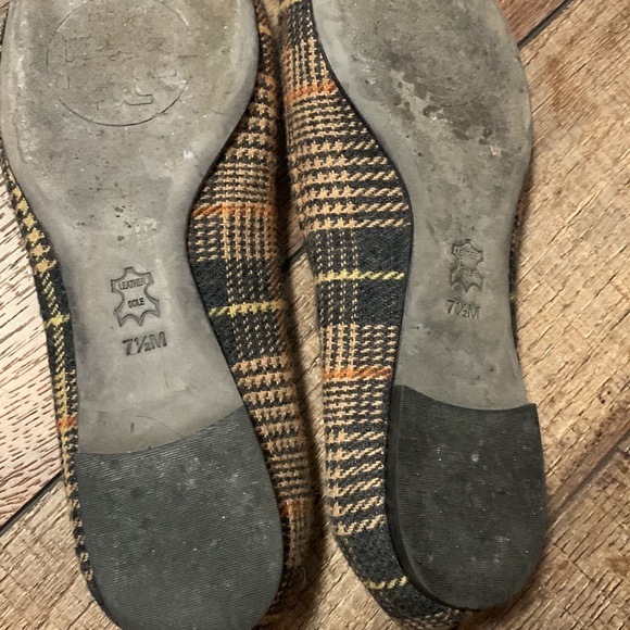 Tory Burch Serena 2 Flats Plaid with Cap Toe - Picture 6 of 7